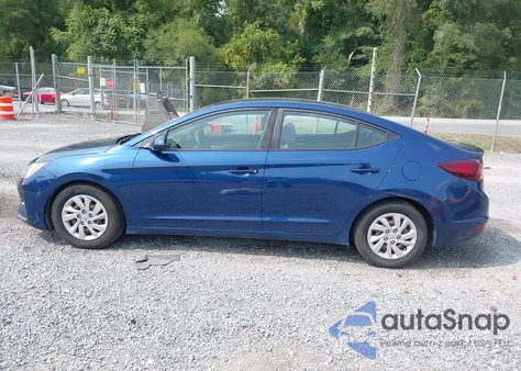 2019 Hyundai Elantra Se z USA, uszkodzony, nr VIN 5NPD74LF3KH472106